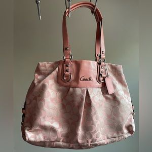 Pink Coach Shoulder/Handbag